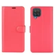 Чехол IETP для Samsung Galaxy A12 2021 / A125 книжка кожа PU с визитницей красный - изображение 1