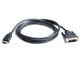 Кабель REAL-EL HDMI - DVI (M/M), 1.8 м, Black (EL123500013) - зображення 2
