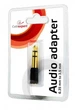 Адаптер Cablexpert (A-6.35M-3.5F) 6.35 mm M - 3.5 mm F, черный - изображение 2