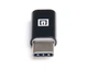 Адаптер REAL-EL micro USB - USB Type-C (F/M), Black (EL123500018) - зображення 3