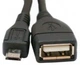 Кабель Atcom USB - micro USB V 2.0 (F/M), 0.8 м, чорний (16028) - зображення 2