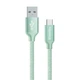 Кабель ColorWay USB - USB Type-C (M/M), 2.4 А, 2 м, Mint (CW-CBUC008-MT) - изображение 1