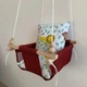 Детская качеля Infancy Африка, Бордовая основа - изображение 6