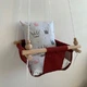 Детская качеля Infancy Короны, Бордовая основа - изображение 3