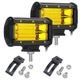 Светодиодная балка (дополнительная фара) 72W 24 smd Жёлтая Autoexpect (05315) - изображение 1