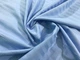 Комплект постельного белья Сатин Страйп CottonTwill 1-спальный 150х220 см Голубой (SСК012-2) - изображение 2