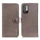 Чехол-книжка KHAZNEH Wallet Cover для Xiaomi Redmi Note 10 5G / Poco M3 Pro - Grey - изображение 2