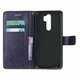 Чохол-книжка з малюнком UniCase Butterfly Pattern для Xiaomi Redmi Note 8 Pro - Dark Purple - зображення 5