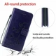 Чохол-книжка з малюнком UniCase Butterfly Pattern для Xiaomi Redmi Note 8 Pro - Dark Purple - зображення 6