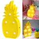 Світильник настільний нічник 3DTOYSLAMP Ананас 3D жовтий - зображення 3