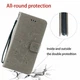 Чехол UniCase Butterfly Pattern для Xiaomi Redmi Note 8 Pro - Grey - изображение 6