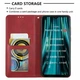 Чохол-книжка з кишеньками UniCase Geometric Pattern для Xiaomi Redmi Note 8 Pro - Red - зображення 7