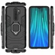 Чехол с подставкой Deexe Hybrid Case для Xiaomi Redmi Note 8 Pro - Black - изображение 7