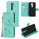 Чехол-книжка с рисунком UniCase Butterfly Pattern для Xiaomi Redmi Note 8 Pro - Green - изображение 1