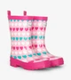 Гумові чоботи Hatley Multicolour Hearts 4 рожевий 20 (S20LHK1366) - изображение 1