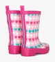 Гумові чоботи Hatley Multicolour Hearts 4 рожевий 20 (S20LHK1366) - изображение 6