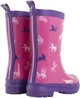 Гумові чоботи Hatley Unicorn Silhouettes 3 рожевий 34 (F18UCK1366) - изображение 3