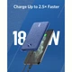 Портативний зарядний пристрій Anker PowerCore Slim 10000 mAh PD Fabric Blue - зображення 6