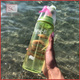 Спортивна пляшка для води з розпилювачем New.B для спорту фітнесу велосипеда пробіжки 600 мл блакитна - зображення 3