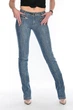 Джинсы полубатальные OMAT jeans 9272-507 W 31 Синие - изображение 1