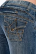 Джинсы OMAT jeans 9637-695 W 27 Синие - изображение 9
