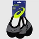 Набор мужских следов ASICS Secret Sock 3033A394-001 43-46 (|||) 3 пары Черный (8718837148650) - изображение 2