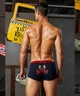 Мужские трусы 5692 XXL цвет черный - изображение 4