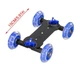 Тележка для стабилизации при видеосъемке Alitek Dolly Kit (wheels clear-blue) (57010) - изображение 4