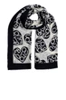 Шарф жіночий Moschino Boutique Білий MS-009 (2900053518010) - зображення 1