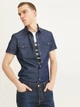 Рубашка Jack & Jones 217204511 XS (80181XS) Синий - изображение 2