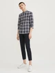 Рубашка с рукавами 3/4 Jack & Jones 217131503 M (80274M) Синий - изображение 1