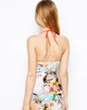 Cлитный купальник с эмалированной пластинкой Ted Baker Bellah L (9822L) Цветочный принт - изображение 2