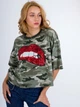 Камуфляжная футболка Only 117330507 S (82787S) Камуфляж - изображение 1