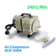 Компрессор HAILEA для пруда ACO-300A 240 л/хв - изображение 1
