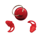 Беруші для стрільби тактичні, стрілецькі пасивні Tactical ProPlugs Red 3 flange (123531) - зображення 6