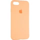 Чохол Fiji Silicone Case для Apple iPhone 8 бампер накладка Full Soft Papaya - зображення 1