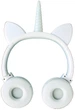 Бездротові дитячі навушники з вушками "Unicorn" KR-8600 WHITE - зображення 3