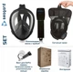 Маска для снорклинга Seagard Easybreath-II полнолицевая для дайвинга с креплением для камеры S / M (SUN1012) - изображение 7