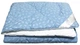 Одеяло Zastelli Зимнее Полуторное 145х205 см Лебяжий пух тик Blue/White (2500000963865) - изображение 1