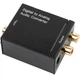 Цифро-аналоговый аудио конвертер U&P Toslink / Coaxial - RCA Black (WAZ-DA1-BK) - изображение 1