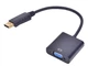 Адаптер переходник Digital DP DisplayPort в VGA Черный (1009-010-00) - изображение 1
