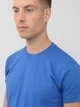 Футболка хлопковая длинная мужская Sol's Regent Fit 00553241 S Синяя (3660734036750) - изображение 4