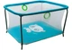 Манеж ігровий з дрібною сіткою Kinderbox Люкс Панда бірюза - зображення 1