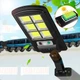 Вуличний ліхтар на стовп Solar Street Light BL BK120-6COB (7498lmn) - зображення 1