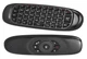 Аэро мышь пульт с клавиатурой Air Mouse Smart TV C120 Гироскоп Черный (4710lmn/yop) - изображение 1