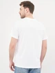 Футболка хлопковая длинная мужская Levi`s Standard Housemark Tee 17783-0140 XL Белая (5415211983571) - изображение 2