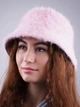 Панама женская SumWin Кэнгол ангора 38938-18027 56-59 Розовая - изображение 2
