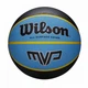 М'яч баскетбольний Wilson MVP 295 blk/blu size 7 - изображение 1