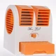 Мини Кондиционер Вентилятор Mini Fan Air Conditioning Оранжевый с охлаждением портативный очиститель воздуха переносной настольный для дома от USB - изображение 2