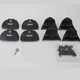 Опоры Thule Rapid System 753 (4шт) для авто с штатными местами или с интегрированными рейлингами б/у - изображение 2